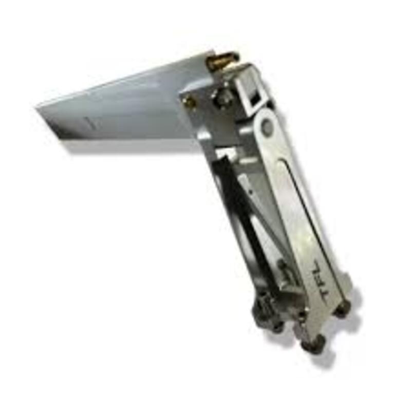 New Style CNC aluminium 170mm Rudder with Rudder Bracket