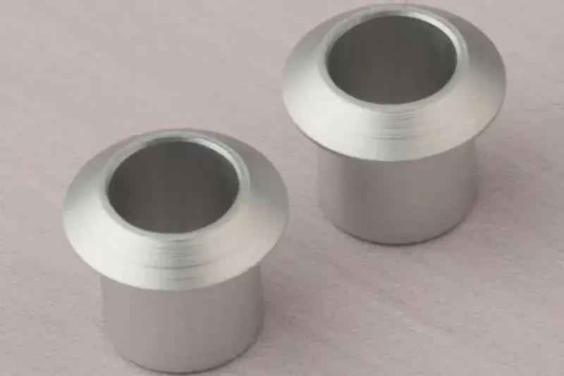 Aluminum grommet for tubing 6mm x2